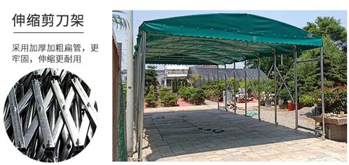 河北滄州推拉式伸縮遮雨棚 倉(cāng)儲(chǔ)與遮陽(yáng)的紡織品解決方案